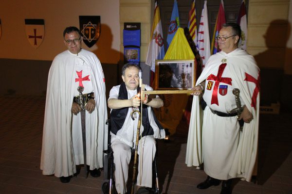 La Asociación de Templarios hizo su ‘Guardia a Nuestra Señora’