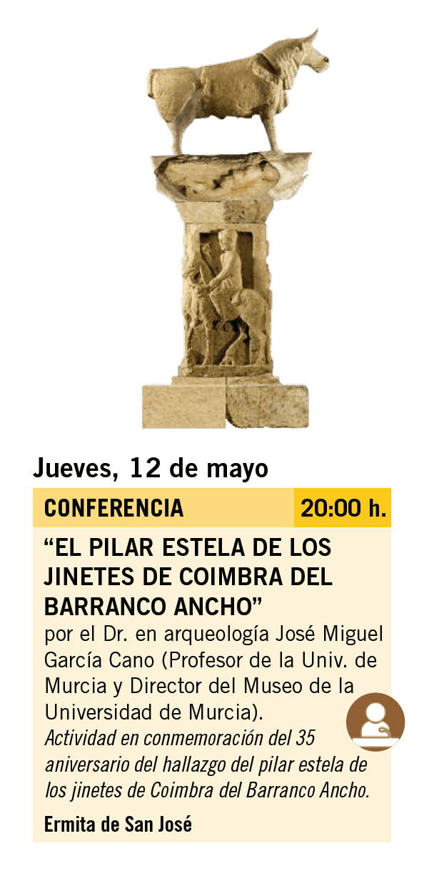 Otro experto en el mundo ibérico ofrece este jueves una conferencia sobre los Jinetes Ibéricos.