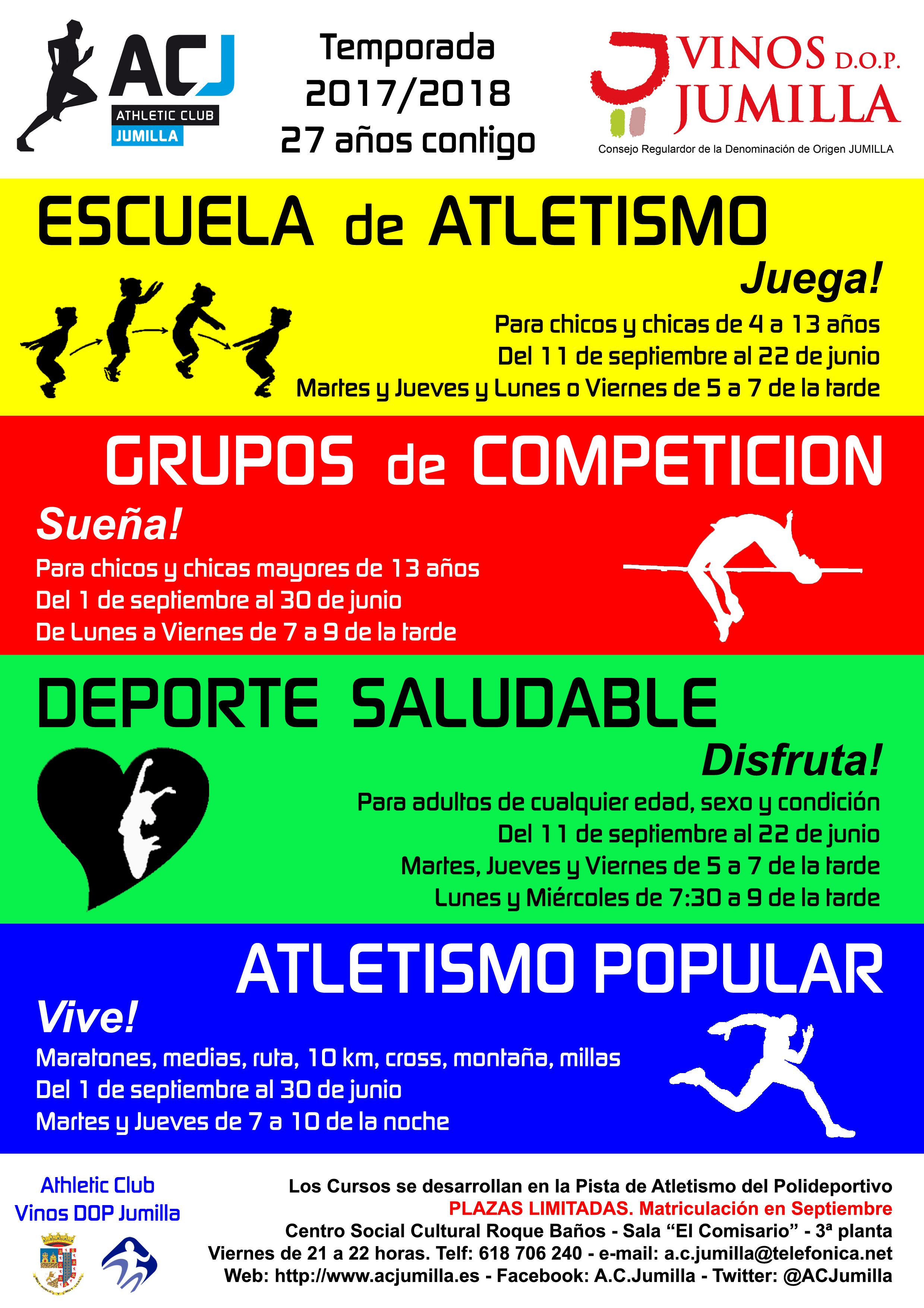 Cuatro formas distintas de disfrutar del atletismo con el Athletic Club