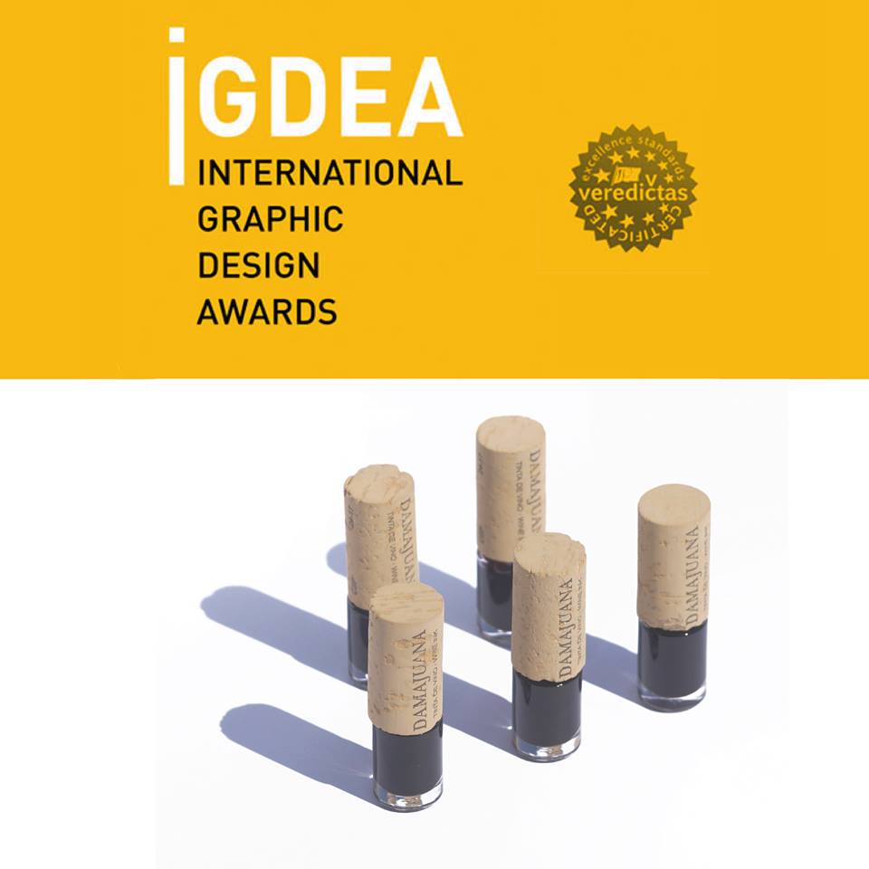 El proyecto Dama Juana ha sido reconocido con un premio International Graphic Design Award