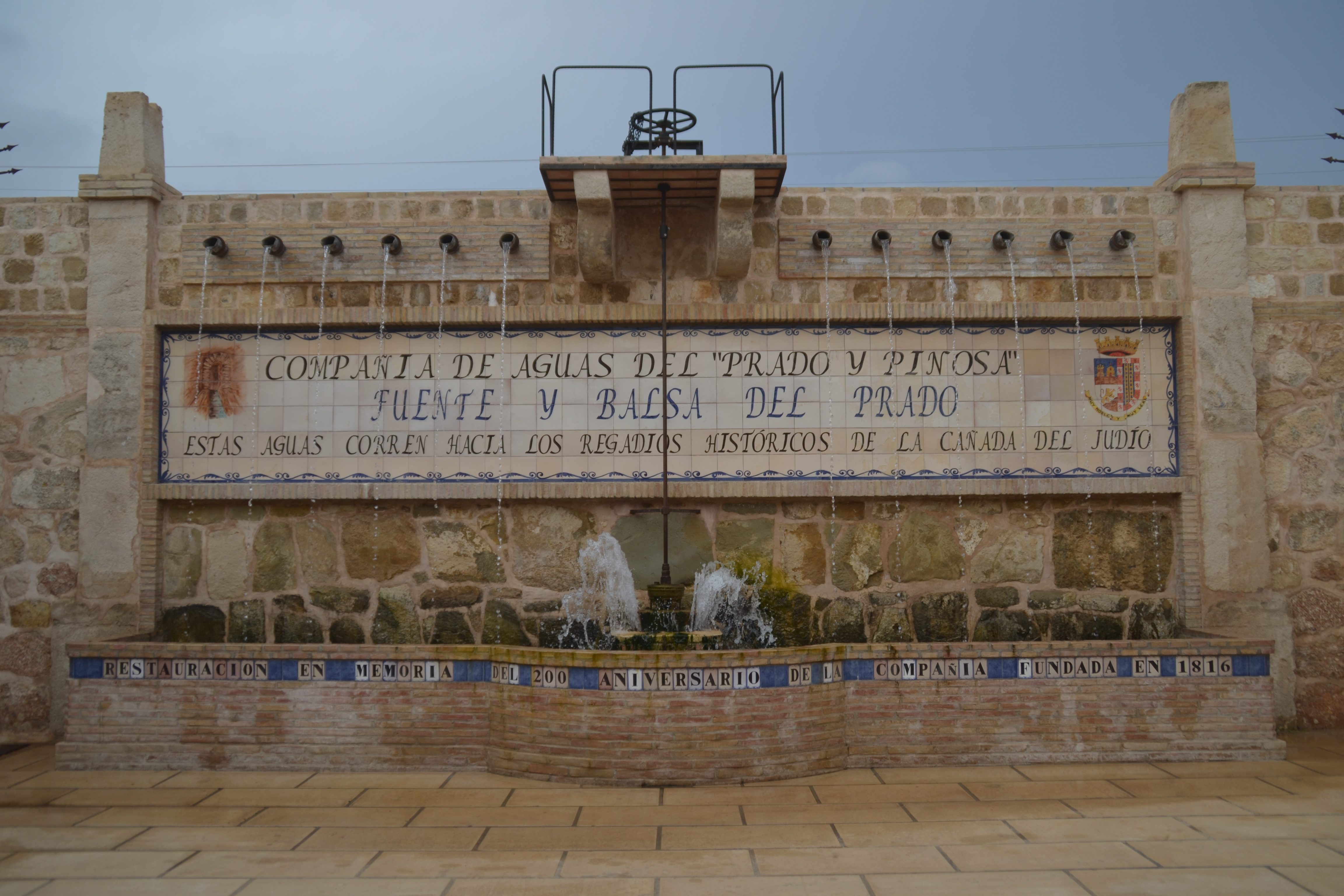 «El santuario del agua» de la Fuente del Prado y La Pinosa