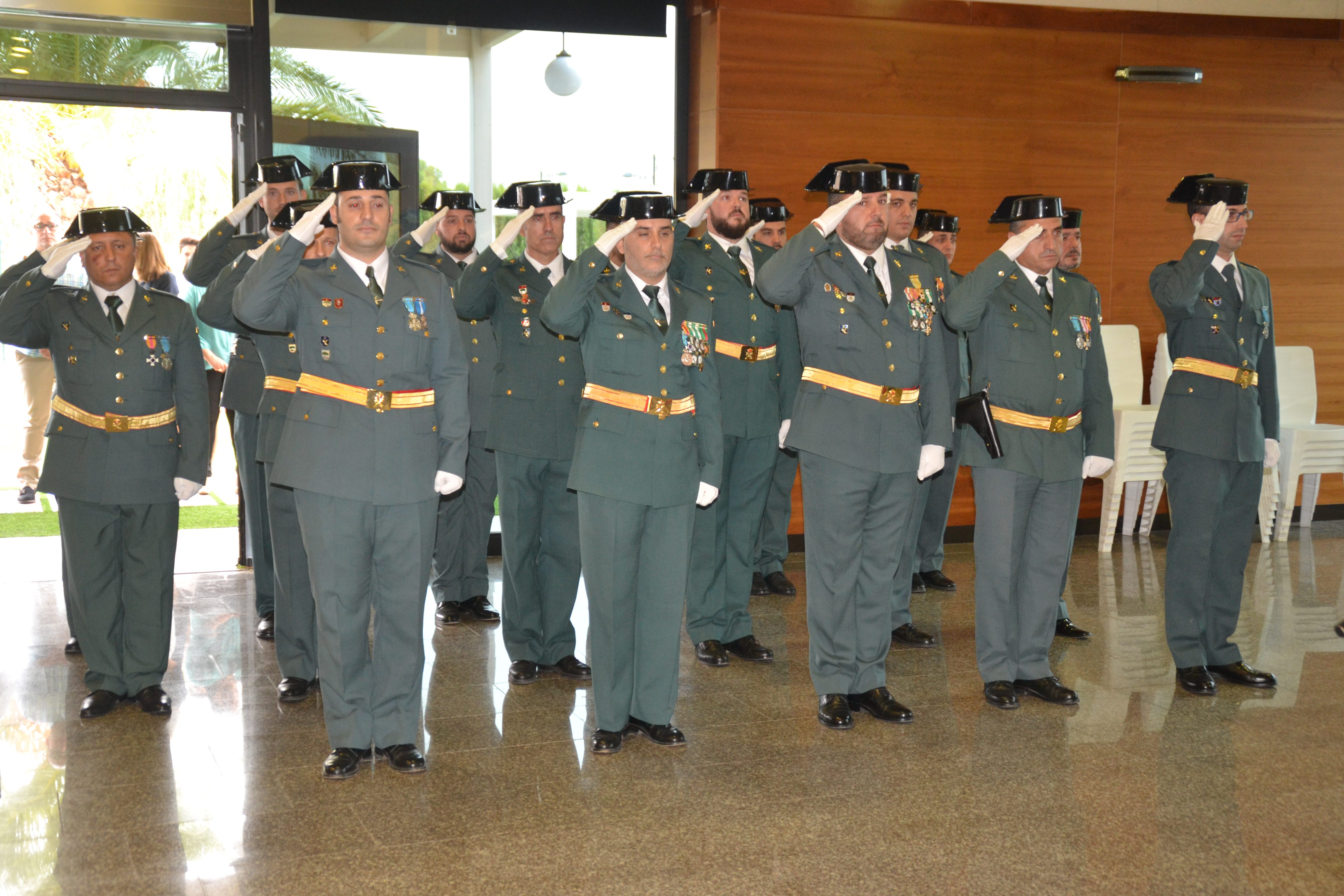 La Guardia Civil izará este viernes la bandera nacional en el cuartel