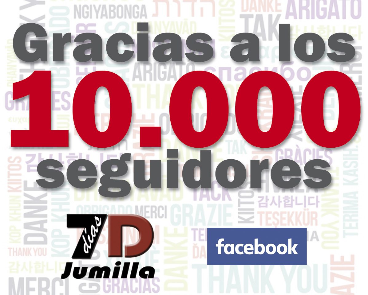 El perfil de Facebook de Siete Días Jumilla supera los 10.000 Me gusta