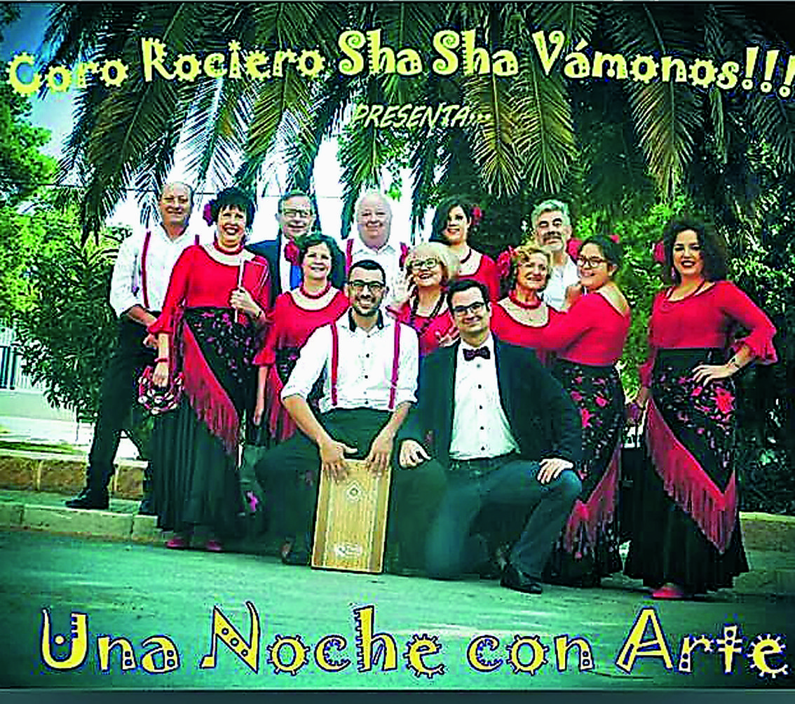 El domingo se presenta el Coro Rociero Sha Sha Vámonos en “Una noche con arte”