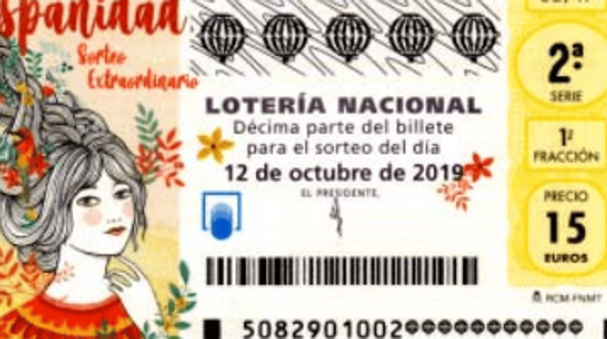 El Sorteo Extraordinario de Lotería Nacional del Día de la Hispanidad deja un total de 247.500 euros en Jumilla