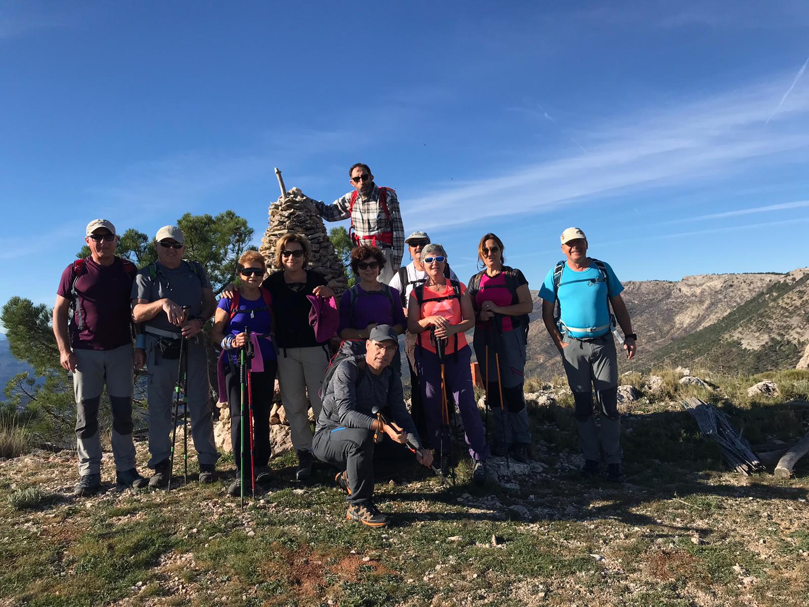 Senderismo para el Grupo Hinneni en las cumbres de Albacete