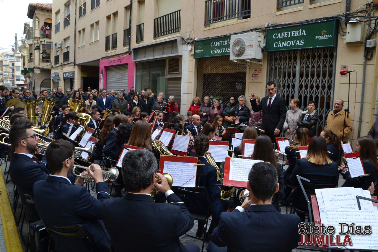 Jumilla celebró el Día de la Constitución con un concierto de la Asociación Julián Santos