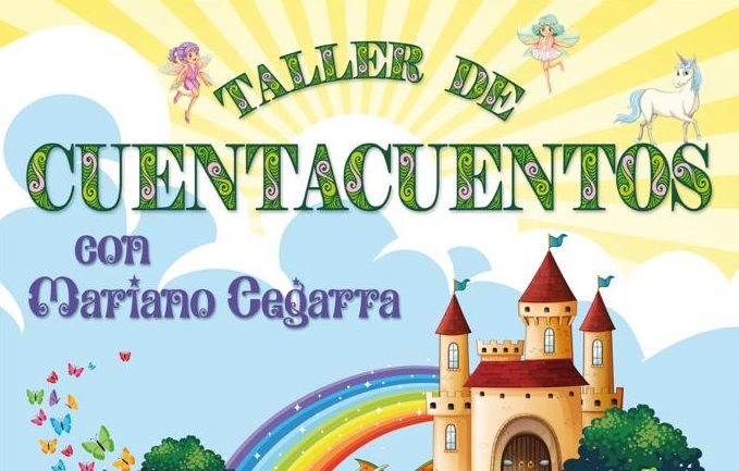 El próximo lunes, AdixJumilla va a llevar a cabo un Taller de Cuentacuentos de la mano de Mariano Cegarra