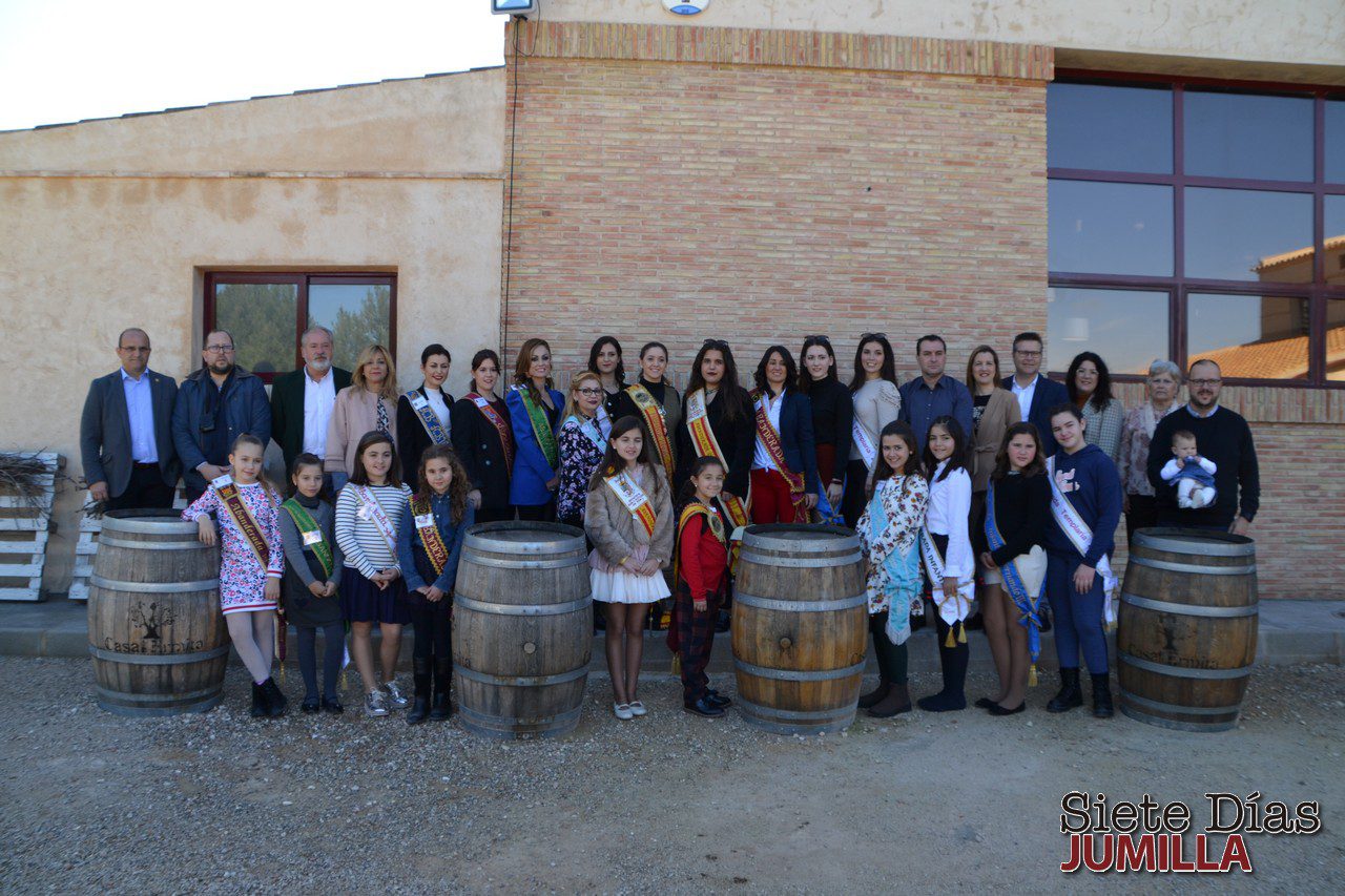 Jumilla acoge a las abanderadas de Murcia antes de su elección