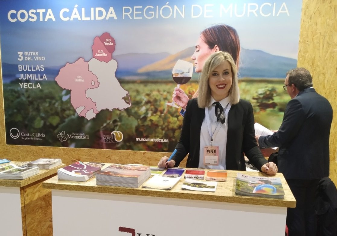 La Ruta del Vino de Jumilla está participando en la Feria Internacional de Enoturismo