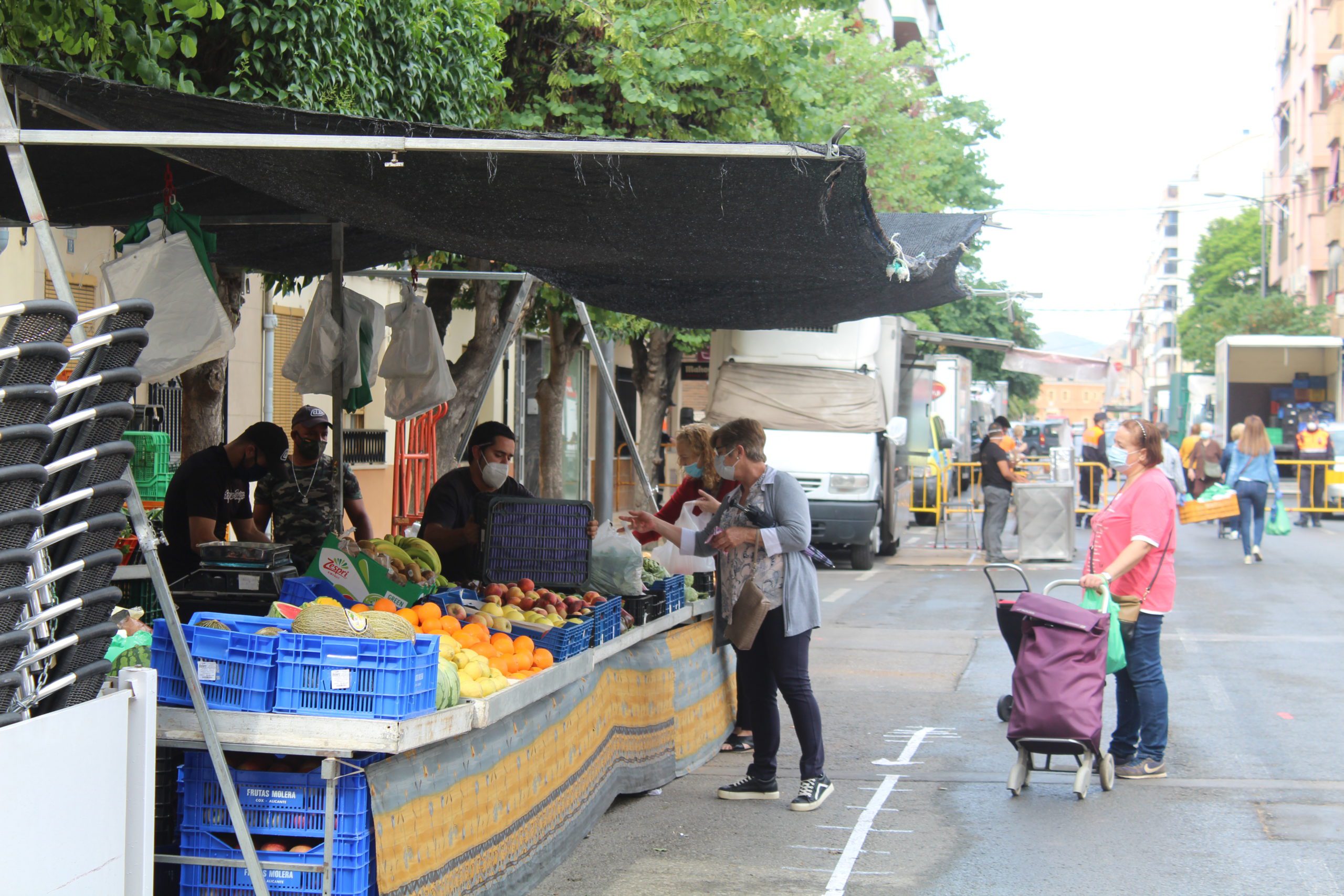 La plaza se pone en marcha tras más de dos meses del cierre forzoso