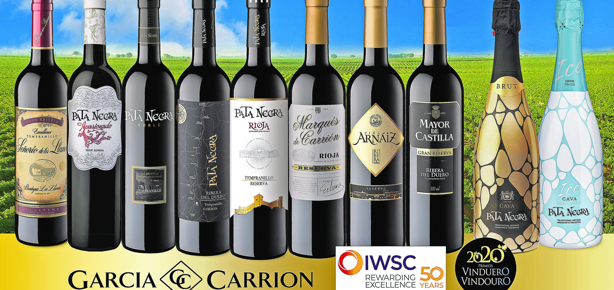 Los vinos y cavas de García Carrión logran más de 200 medallas en 2020