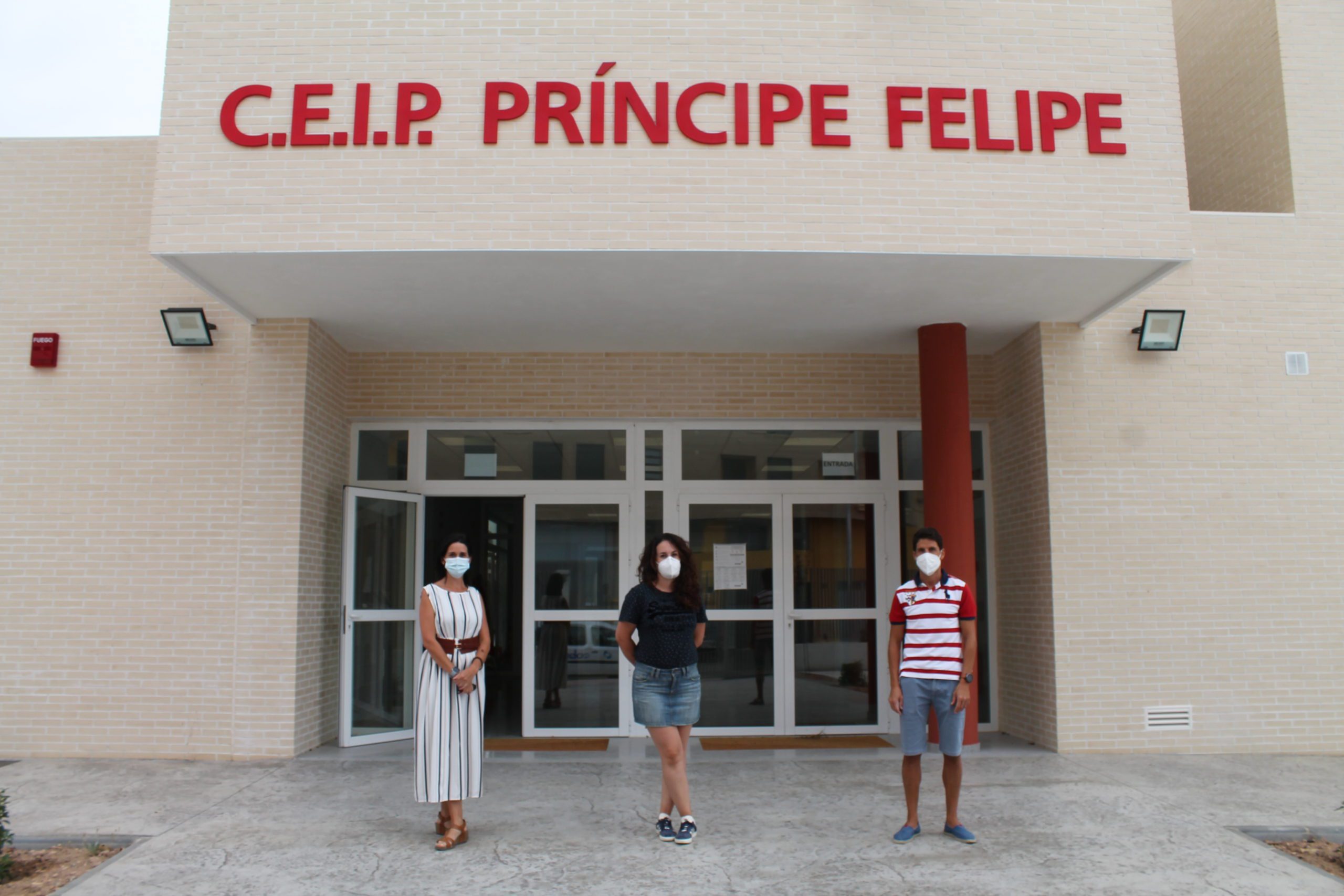 El nuevo colegio Príncipe Felipe se prepara para el 14 de septiembre