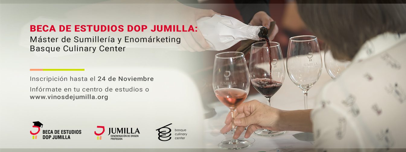 La DOP Jumilla busca candidatos para la beca en el Basque Culinary Center