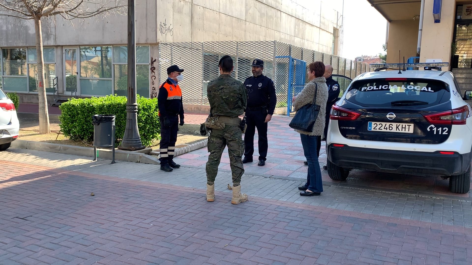 Policía, Guardia Civil y Protección Civil. Unidos para hacer cumplir las normas.