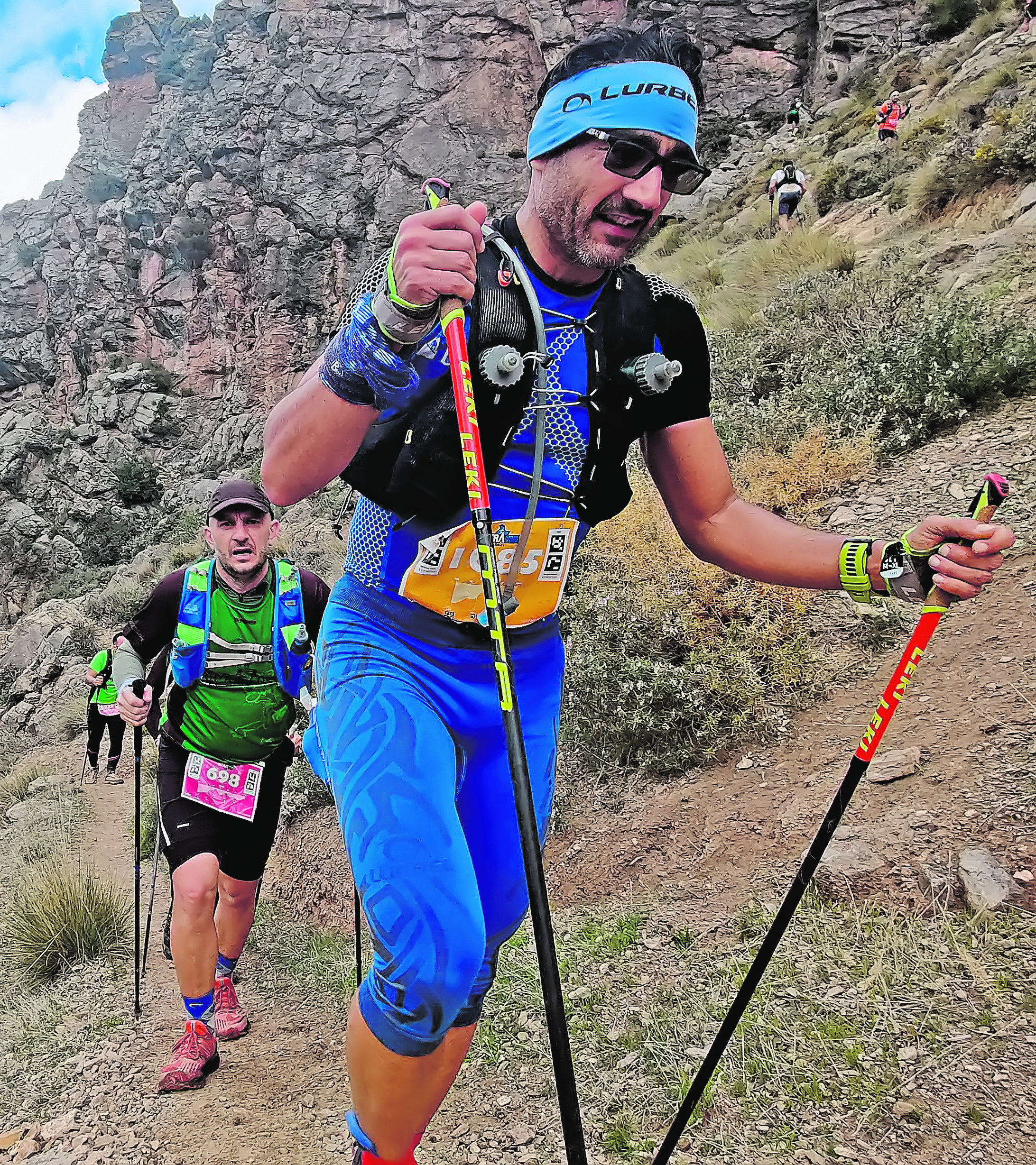 Tres atletas jumillanos participan en la VII Ultra Sierra Nevada