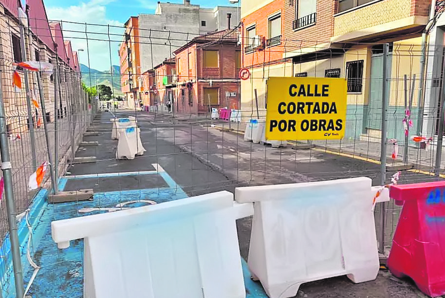 Arrancan las obras de la calle Valencia donde se van a invertir casi 110.000 euros