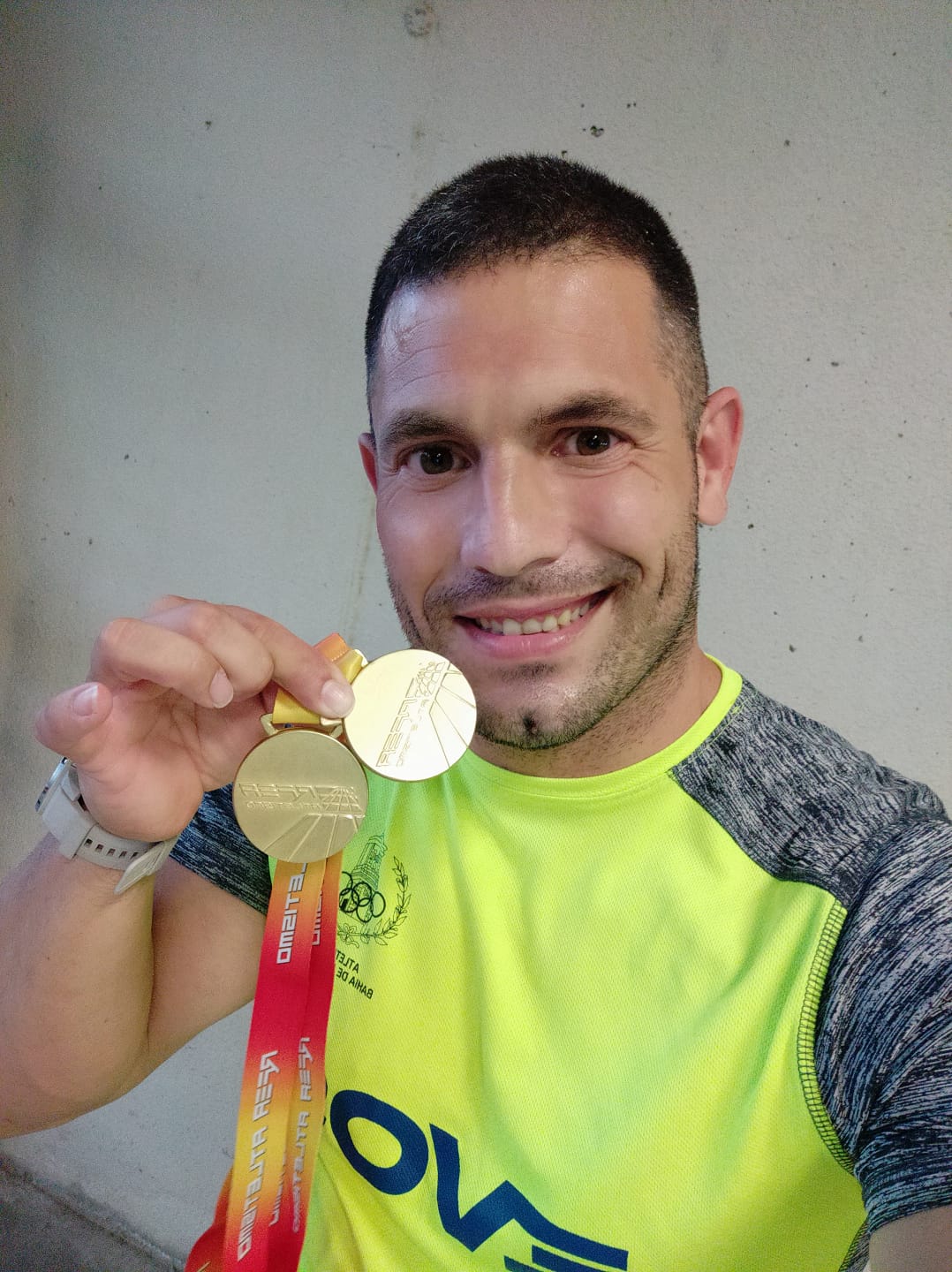 Alejandro Barrón se trae dos medallas de oro del  Campeonato de España celebrado en Málaga