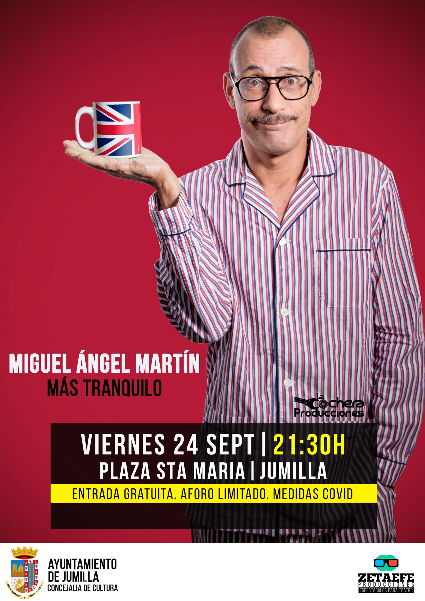 Tras “A la fresca” y “Nunatak” el viernes actúa en la Plaza de Arriba Miguel Ángel Martín