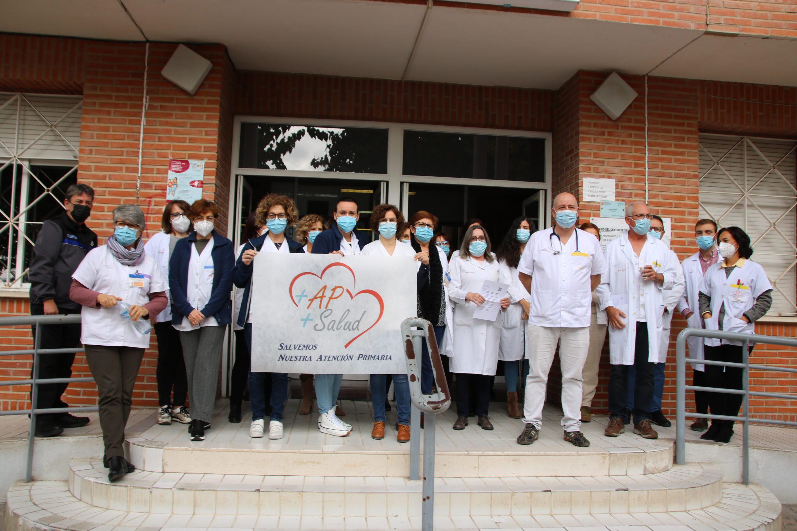 El 80% del personal del Centro de Salud secunda la manifestación en “defensa de la atención primaria”