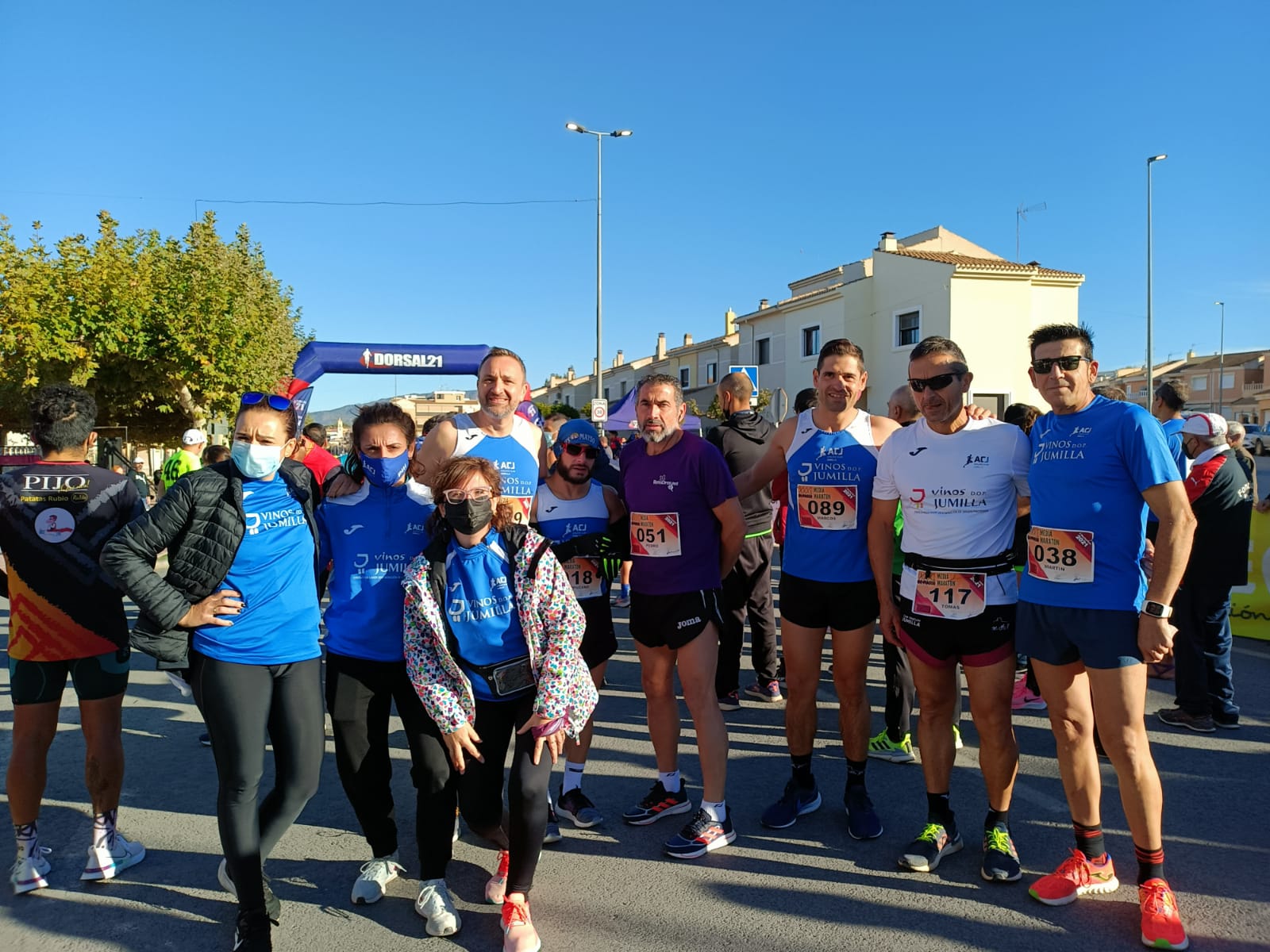 Atletas del Triatlón Jumilla participa en el Mundial de Duatlón y en la Media Maratón de Pinoso