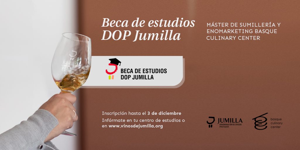 La DOP Jumilla abre la selección para la quinta beca de estudios en el Basque Culinary Center