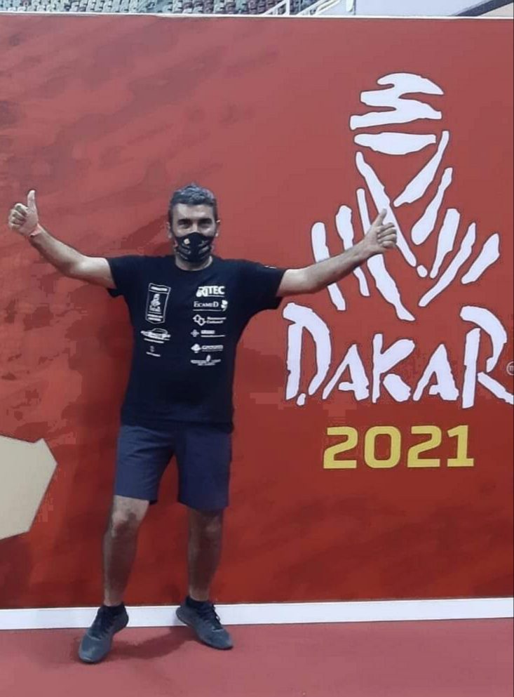 Antonio Tárraga comienza su nueva aventura en el Dakar 2022