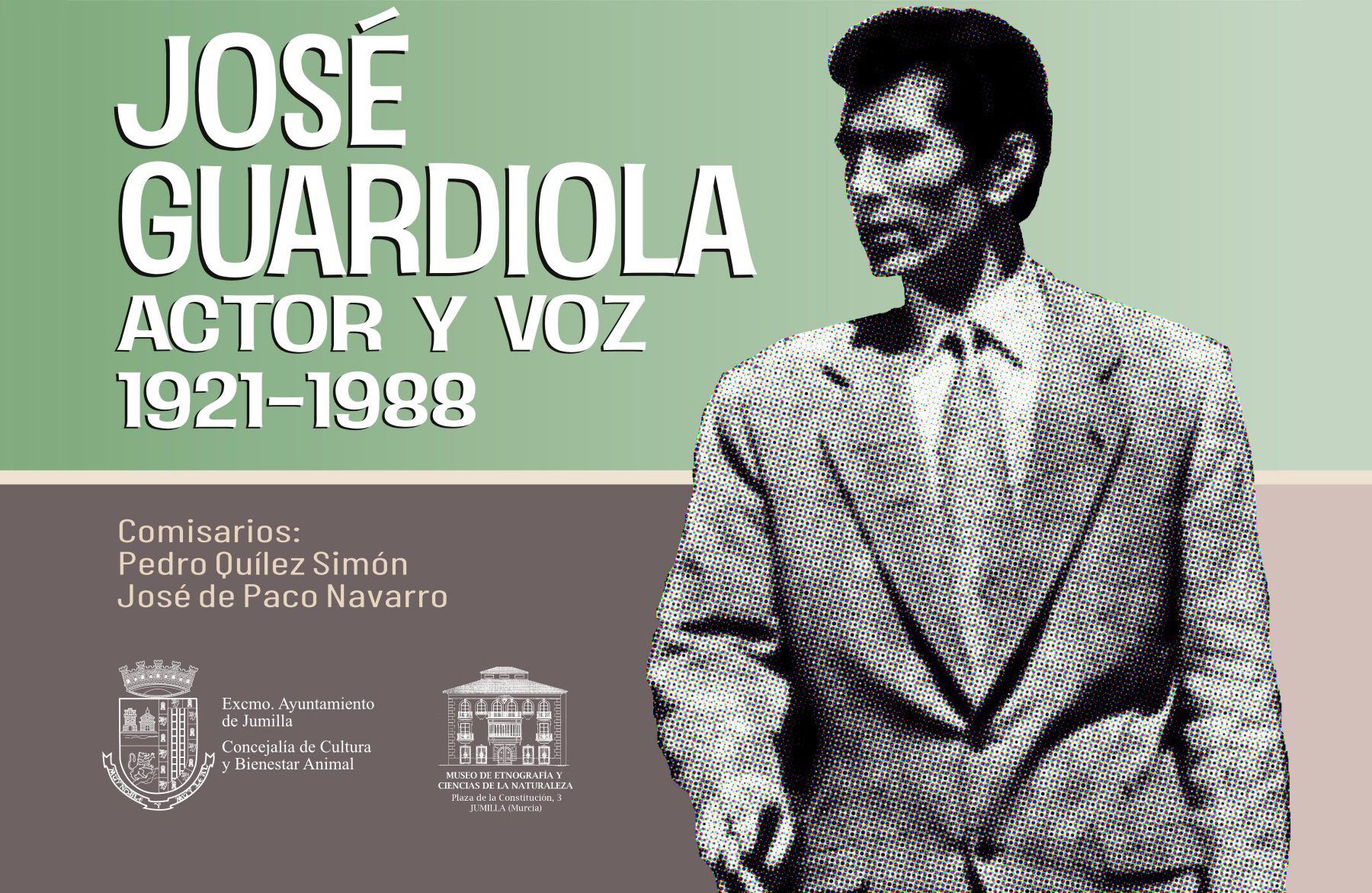 El Etnográfico prepara una exposición sobre el actor y la voz de José Guardiola