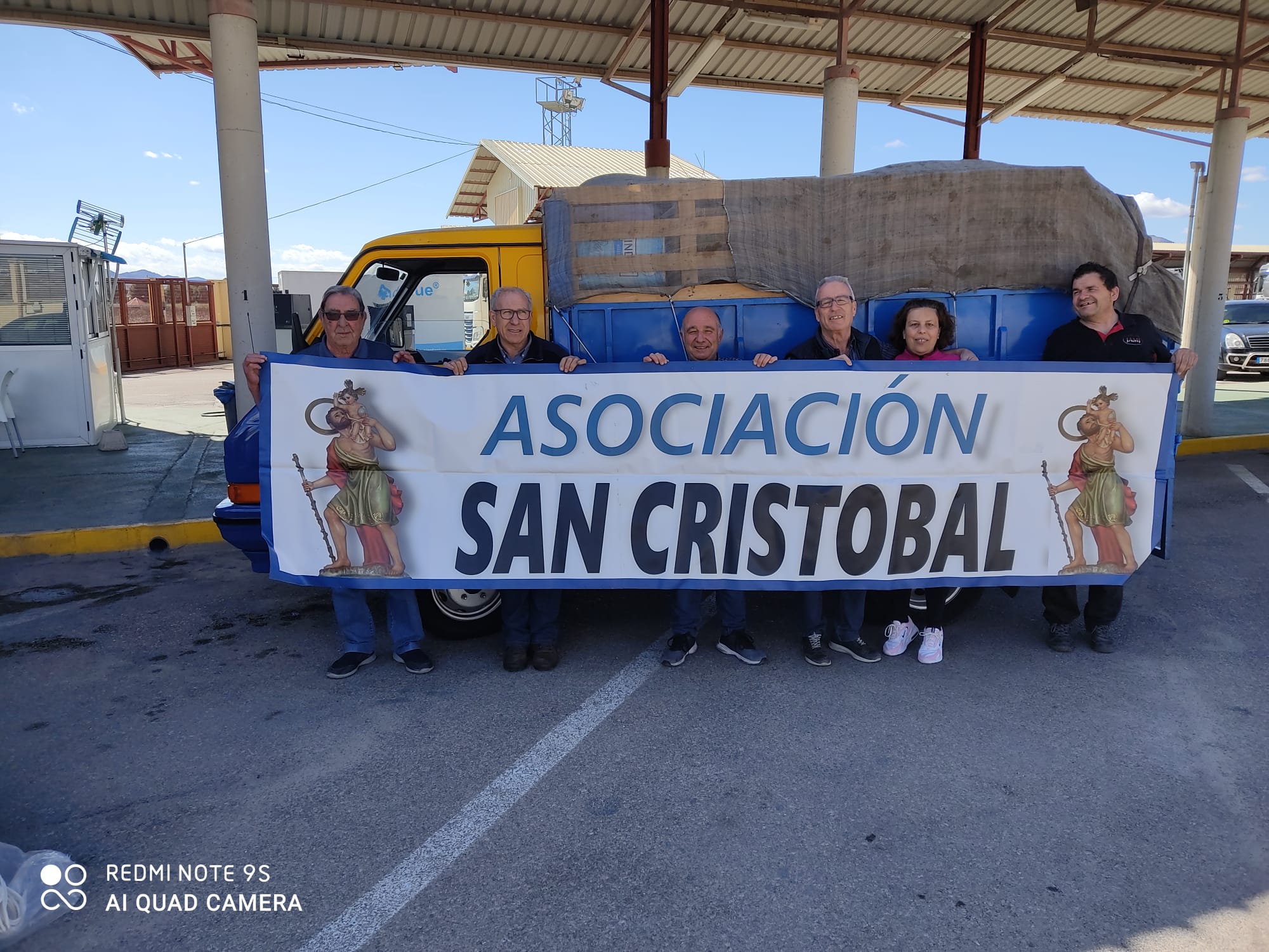 La Asociación de Conductores San Cristóbal envía a Ucrania un camión con ayuda humanitaria