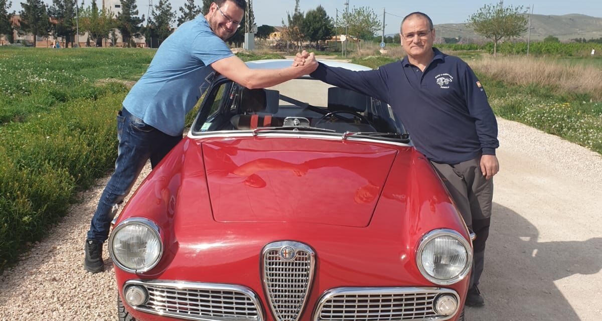 Pedro Molina y Luis Álvarez, dentro del Campeonato de Regularidad de la Región