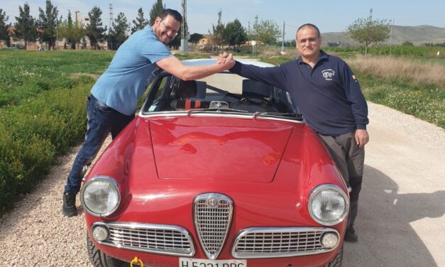 Pedro Molina y Luis Álvarez, dentro del Campeonato de Regularidad de la Región