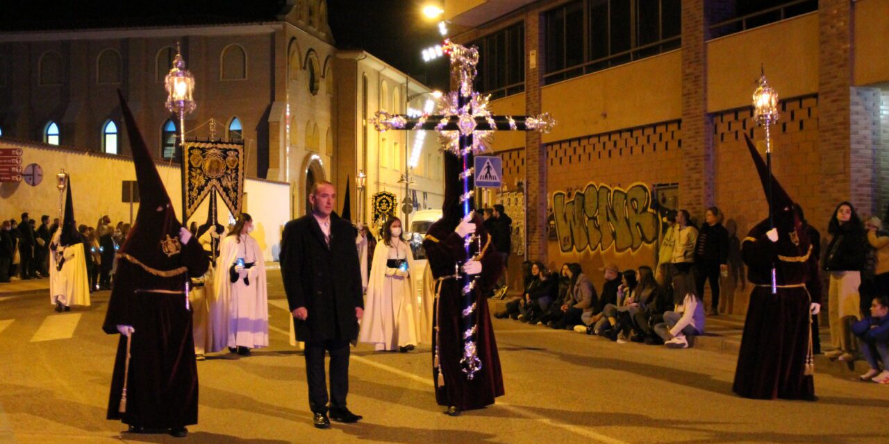 Las Promesas del Santo Rosario fue la primera procesión de culto en salir