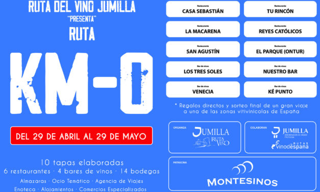 La Ruta Km 0 arranca el 29 de abril y aparca el 29 de mayo