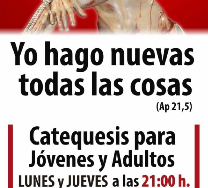 La capilla de las dominicas acoge la catequesis para jóvenes y adultos, los lunes y jueves