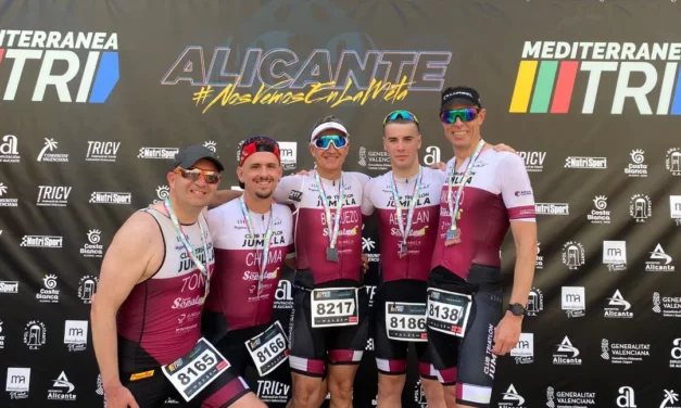 El Club Triatlón Jumilla tuvo representantes en la Mediterránea Alicante, en Cartagena y en Mazarrón