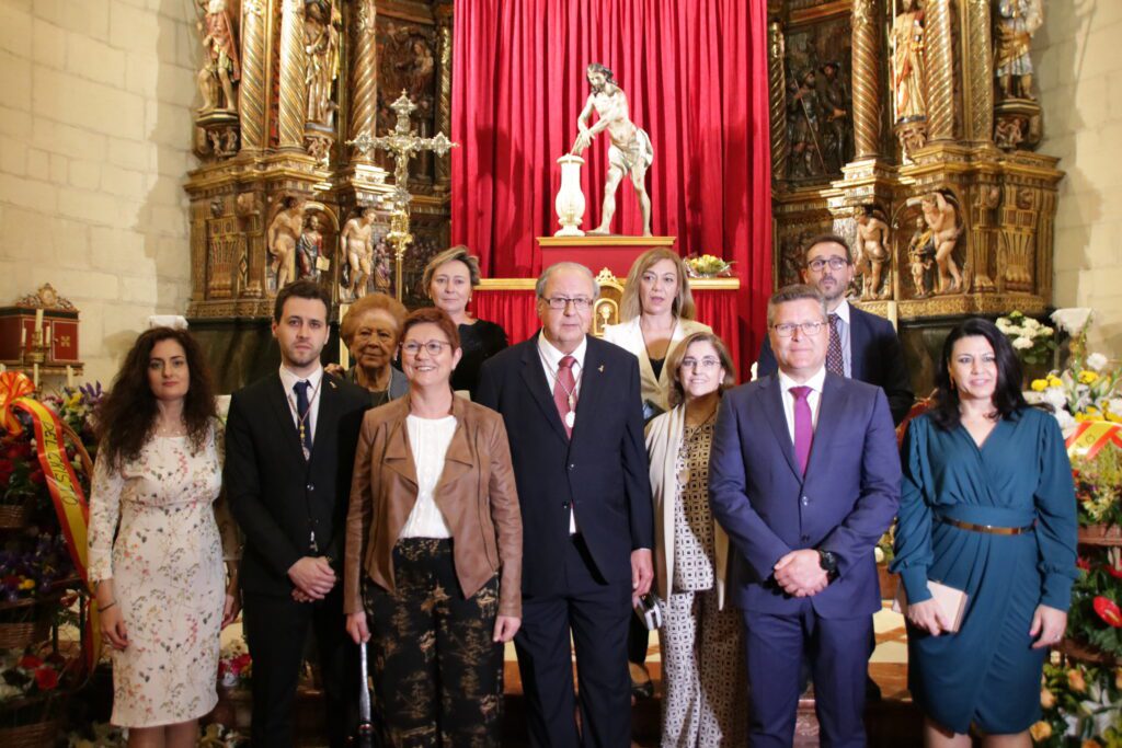 Ofrenda de Flores al Cristo Amarrado a la Columna de Jumilla
