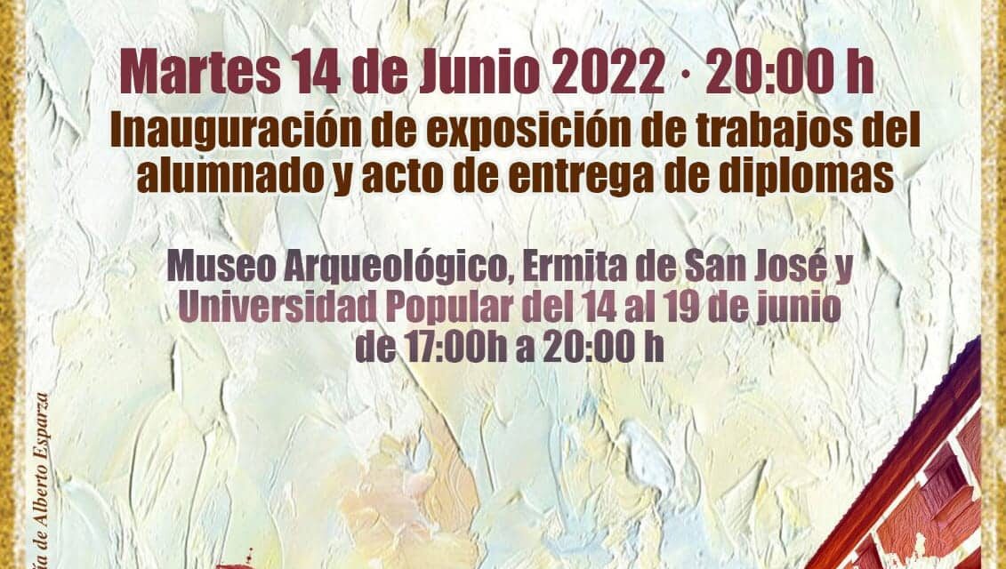 La Universidad Popular cierra el curso con una jornada de puertas abiertas y la exposición de sus trabajos