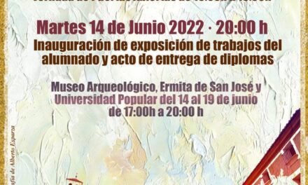 La Universidad Popular cierra el curso con una jornada de puertas abiertas y la exposición de sus trabajos