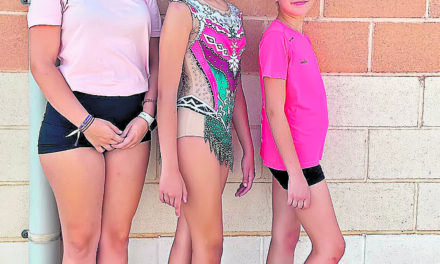 Inés Campos y Raquel Gilar consiguen un loable puesto en la final del Campeonato Regional de Gimnasia Rítmica