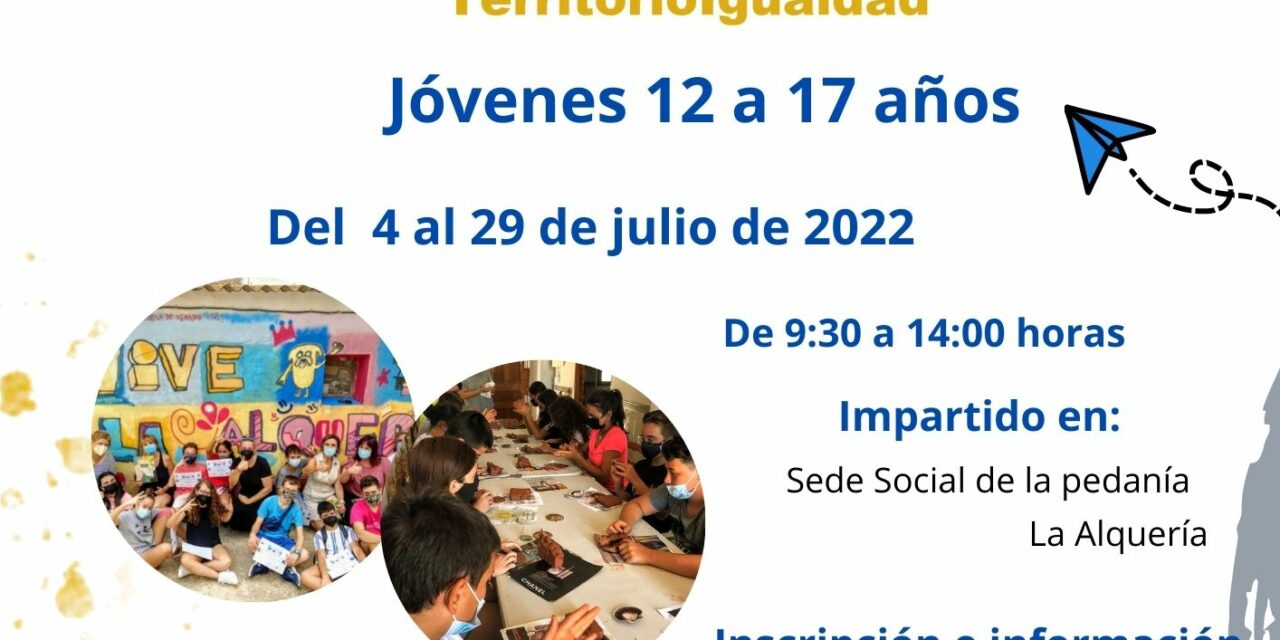 La Escuela de Verano Juvenil de La Alquería cierra las inscripciones el viernes