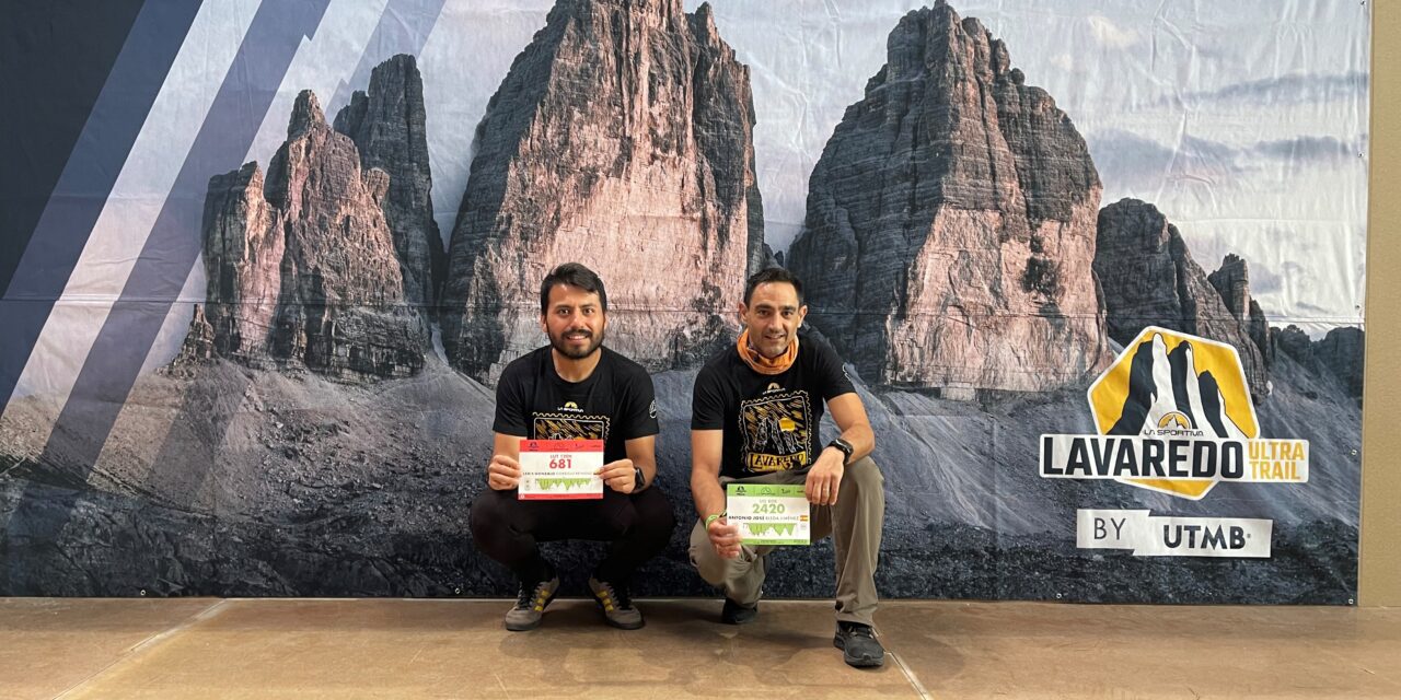 Álexis Gonzalo y Antonio Bleda, en la Ultra Trail de Cortina (Italia)