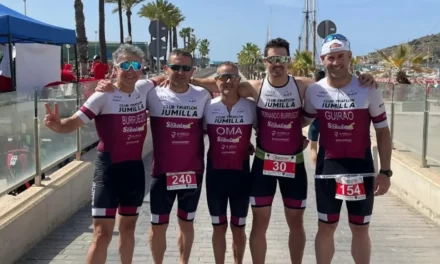 Los triatletas jumillanos triunfan en Cartagena y en Madrid