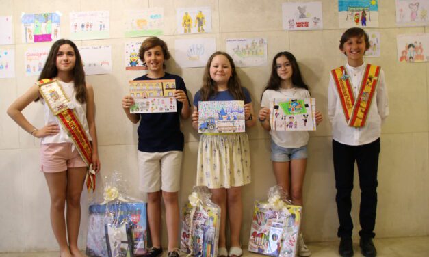 El dibujo de Antonio Moreno Marín ilustrará el cartel de la Cabalgata Infantil de la Fiesta de la Vendimia
