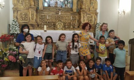 La Patrona de Jumilla recibe cientos de visitas de escolares durante mayo, el mes de la Virgen María