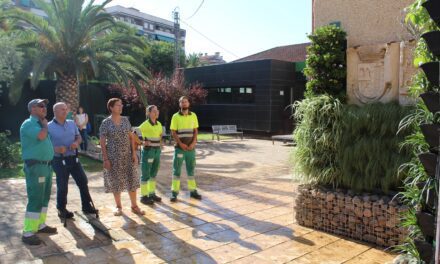 La Casa de la Cultura cuenta con un jardín vertical realizado por quince alumnos del PMEF