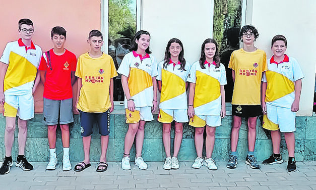 Ajedrecistas jumillanos, en el Campeonato de España sub-14