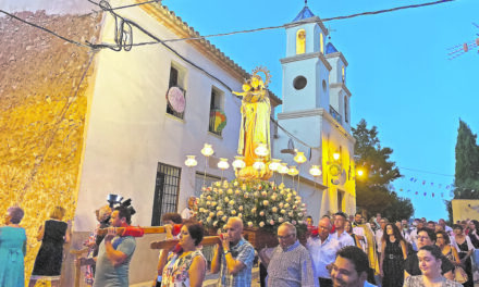 La Torre del Rico rindió culto religioso a  su patrona la Señora Virgen del Rosario