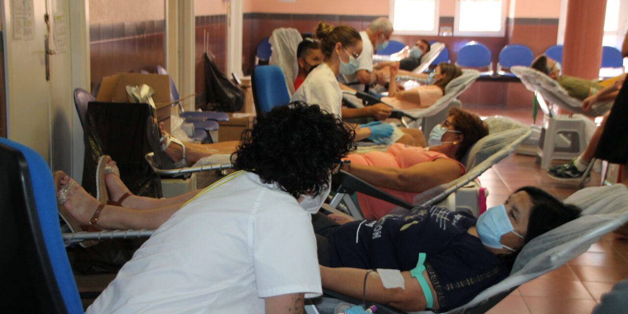 Más de 200 personas fueron a donar dentro de la campaña ‘Está en nuestra sangre 2022’