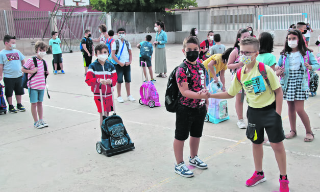 Hoy vuelven a las aulas 2.530 alumnos a los ocho colegios que hay en Jumilla