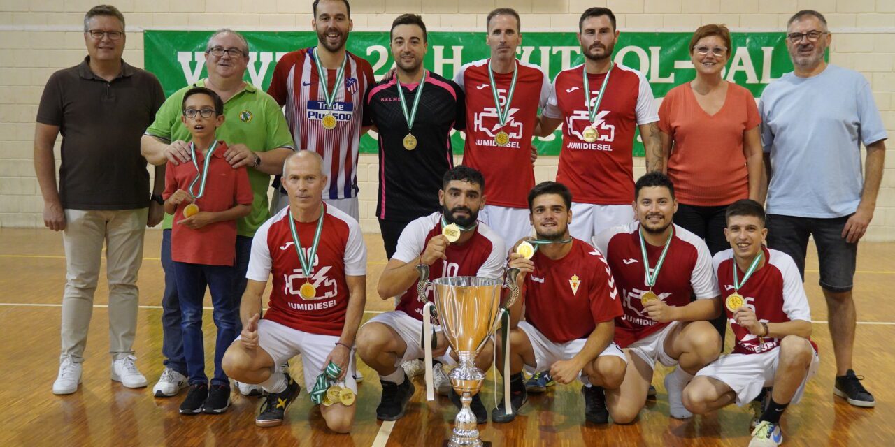 Jumidiesel gana la XXXII edición del Torneo 24 horas de fútbol sala La Parra 2022